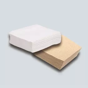 Đồ uống khăn ăn gấp 1/4 lần